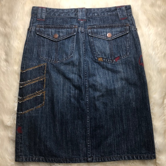 A/X ARMANI EXCHANGE jean skirt. - Picture 11 of 16